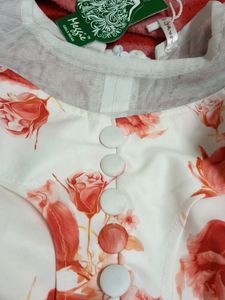 1 Pc Dress With Brand Tag