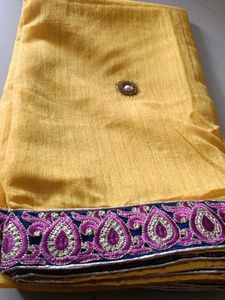 Yellow Saree