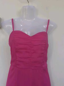 Pink Midi Dress