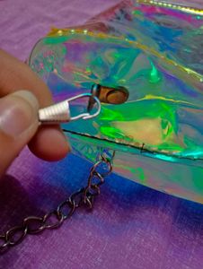 Holographic 2-in-1 Clutch pouch
