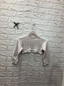 Cropped Knit Sweater🕷️🕸️‼️