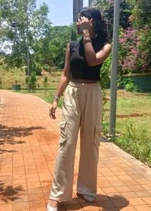 Aesthetic Cargo Trousers ^~^