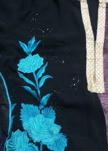 Black Beautiful Kurta