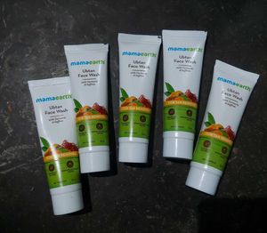 Mamaearth Ubtan Face Wash ( 5 piece )