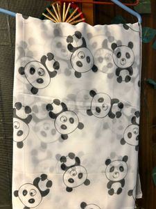 Panda Print Saree