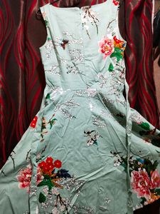 Korean A-line Floral Dress...🫰🏻