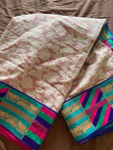 Used Elegant Ethnic Saree With Out Blouse