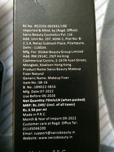 Makeup Fixer