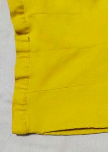 Yellow Casual Pants