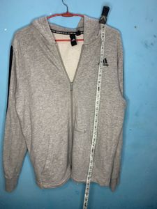 Orignal Adidas Grey Hoodie