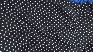Polka Dot black sleeveless shirt