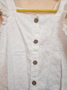 Cotton Chikan Top