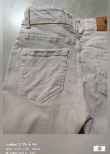 U.S Polo Assn 9-10 Yrs PureWhite Jeans (Twice Used