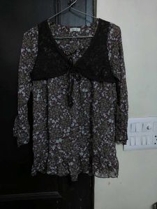Cottagecore Mesh Top