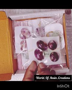 Valentine Day Resin Heart Combo For Your Love Ones