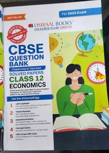 CBSE Class12 4 Oswal Ques Bank ENG,ECO,MATH,ACC