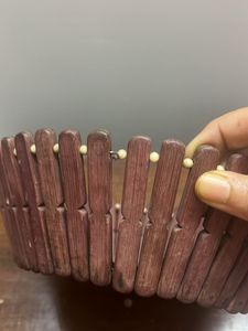 Wooden Fruit Basket Used For Sometime