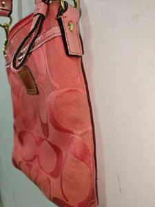 Pink Coach Sling