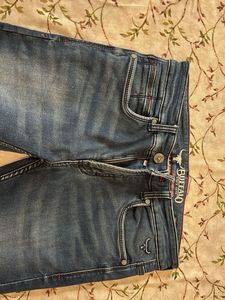 Dark Blue Denim Jeans