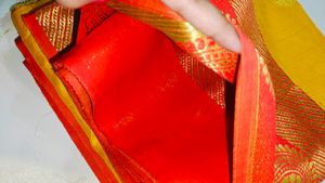Haladi Function Saree
