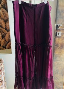Sharara Suit Embellished With Thread Work