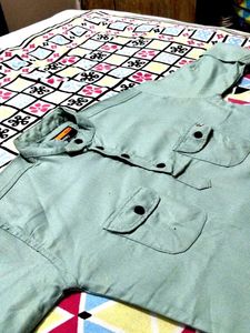 Mint Green Casual Shirt