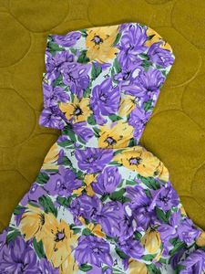 Floral Print Mini Dress bust 32/34