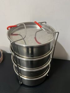 Steel Lunch Carrier Tiffin