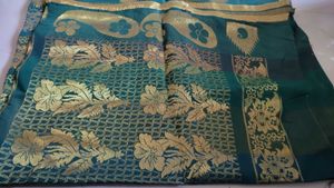 Vintage Blue Bandhani Sari