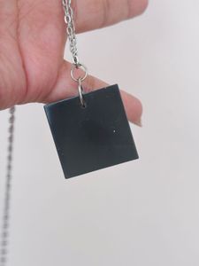 Square Pendant Necklace