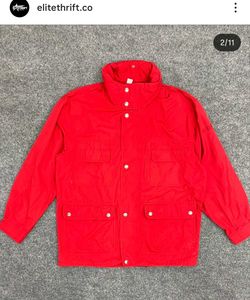 Red Fila Jacket