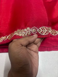 Elegant Red Ethnic Gown