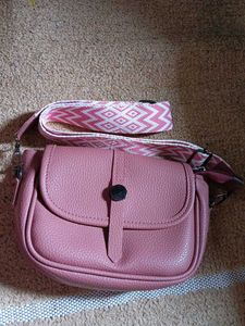 Dusty Rose Crossbody Bag