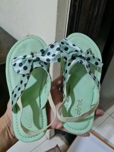 Bow Slingback Sandals For Girls