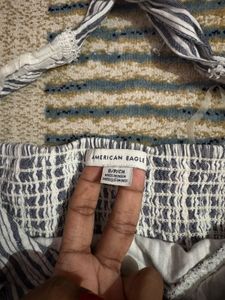 Striped y2k Halter Top