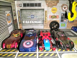 3D Hotwheels DECORATIVE Garrage Wooden