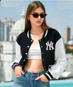 NY Varsity Jacket crop