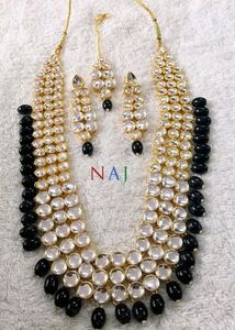 Anushka Sharma Gold Antique Long Neck