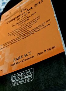Companies Act 2013 (#BareAct 2025 Edition )