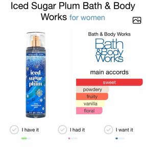 Bbw Iced Sugar Plum 10ml sample