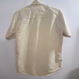 PRICE DROP: Stylish, Beige Half Sleeves Shirt
