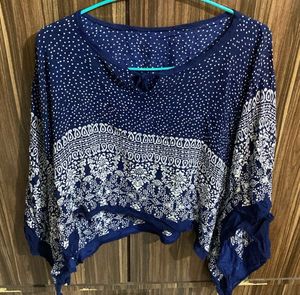 Navy Blue Top