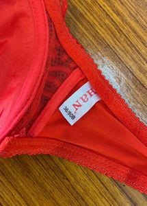 Red Lace Bra