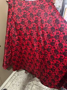 beautiful crop top with skirt