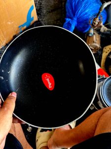 Peigon Unused Kadhai Without Handle Non Stick