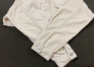 Cropped Corduroy Jacket