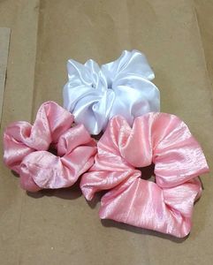Satin Scrunchie Set