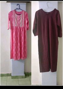 Kurti And Pand Drop Price At 480