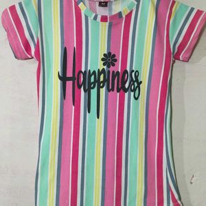 Colorful Striped Happiness Top