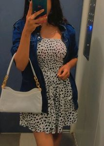 Cow Print Mini Dress